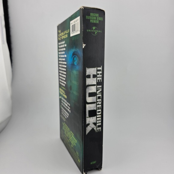 The Incredible Hulk Pilot Episode‎ VHS Original Television Series Premiere - Picture 3 of 8